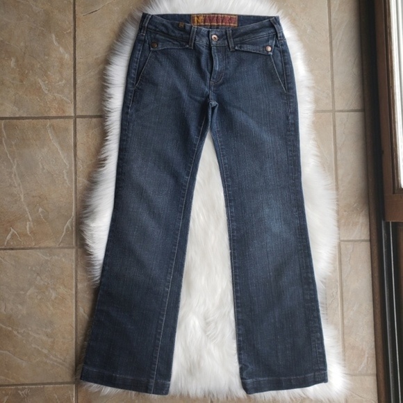 Notify Stretchy Italian Bootcut Jeans Blue 27 - Picture 5 of 5